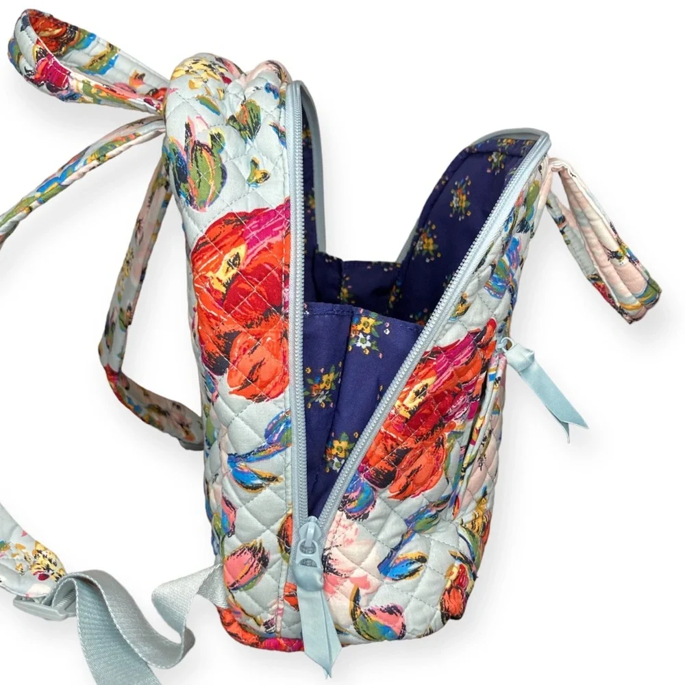 Vera Bradley Mini Totepack in Cotton Sea Air Floral Quilted